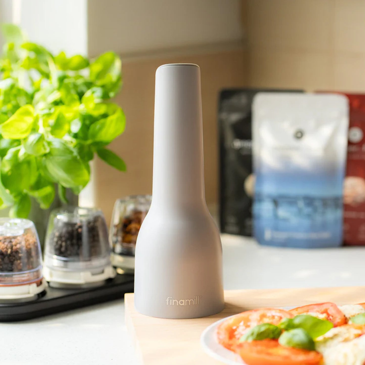 FinaMill Rechargeable Grinder with Pods Stone