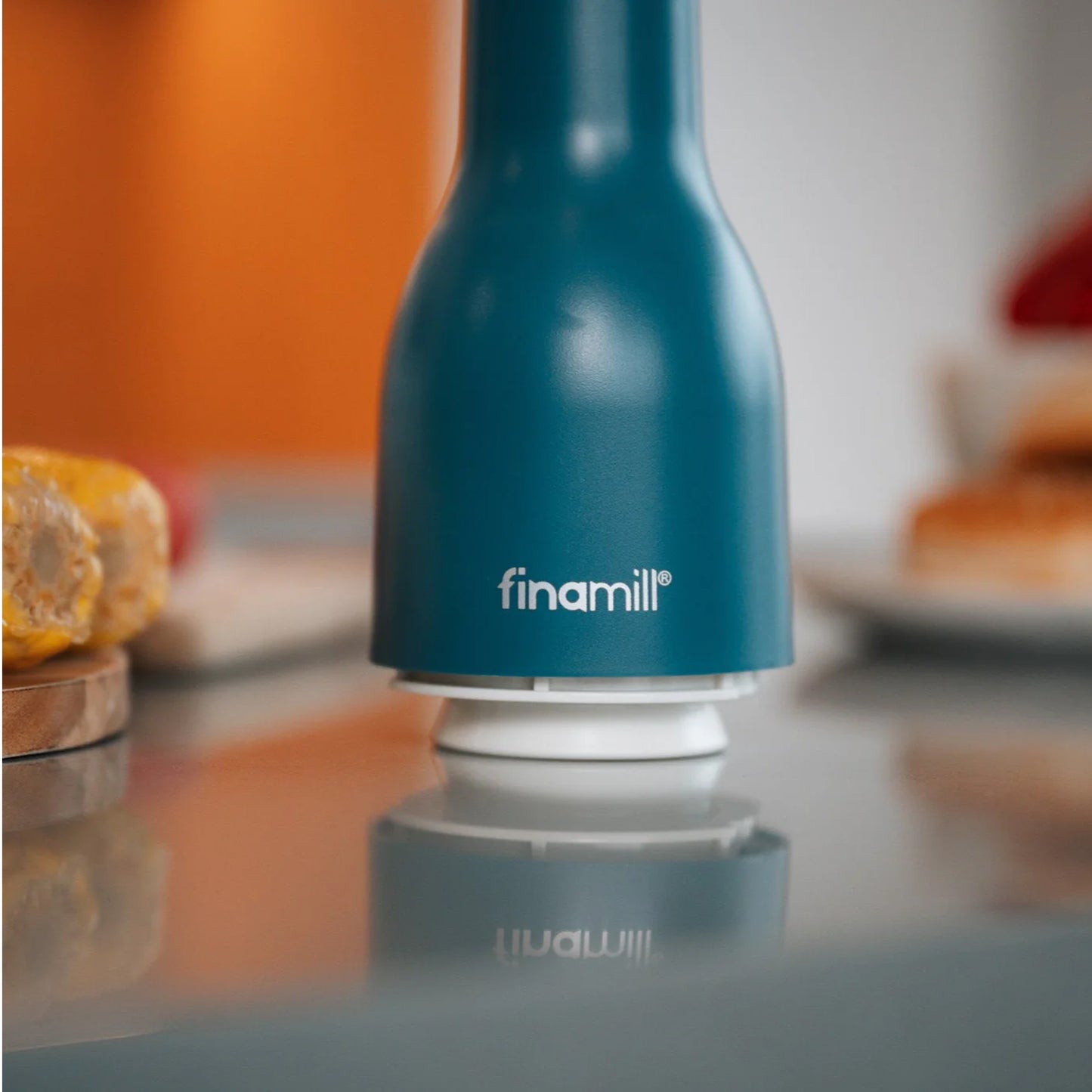 Finamill Battery Operated Grinder Ocean Blue