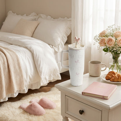 Bow Design 1.2Lt Flask White