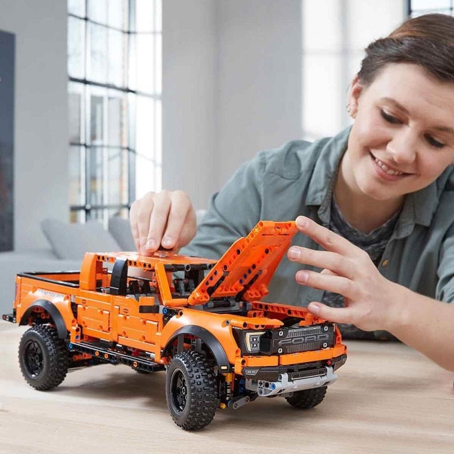 Car 1379 Piece Building Block Set Multicoloured