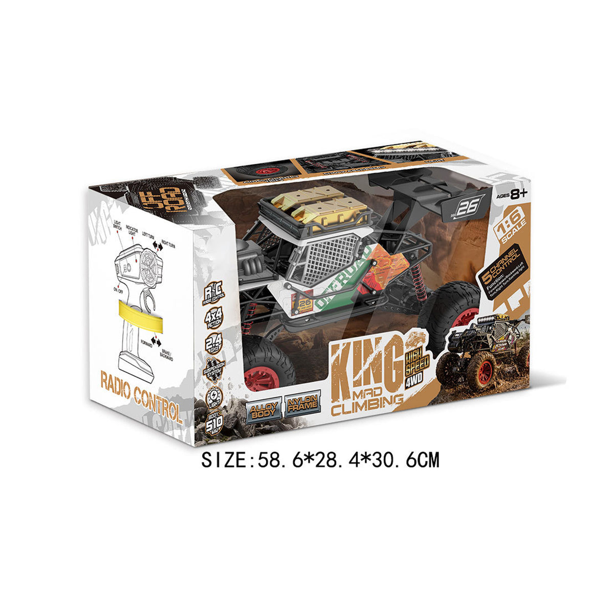 Free Wheel Alloy Die-Cast Car