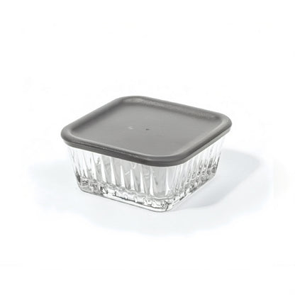 Pasabahce Frezya 225ml Food Container with Grey Lid Set of 4