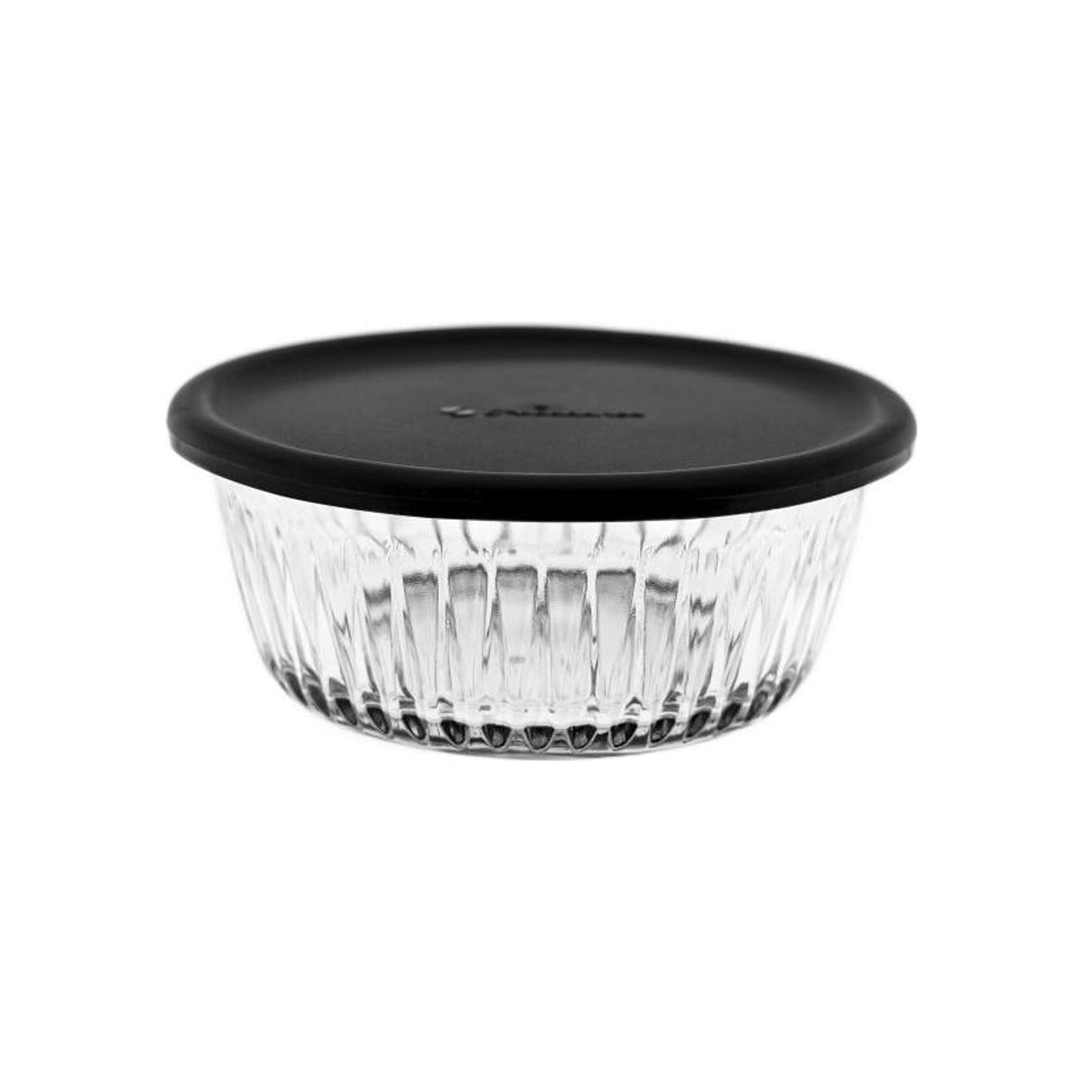 Pasabahce Frezya 330ml Food Container with Grey Lid
