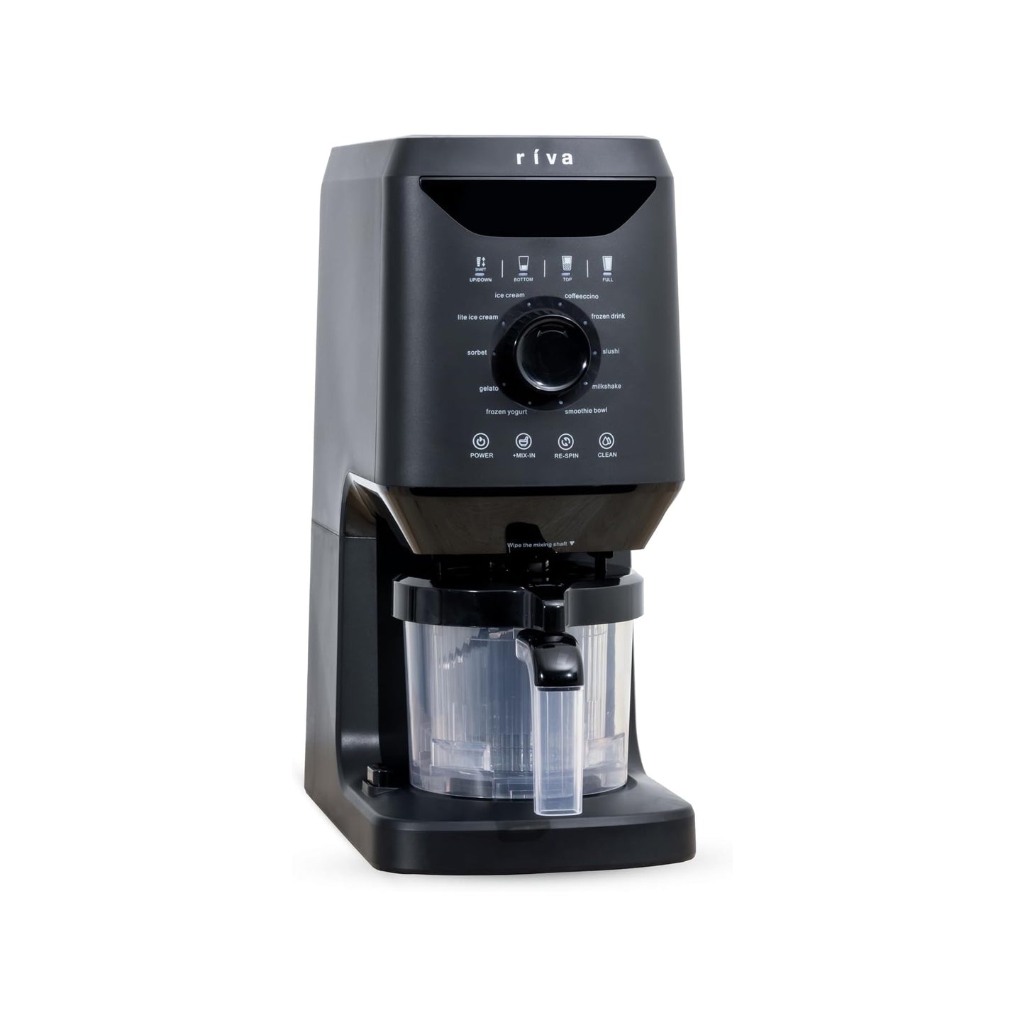 Riva Frosty Ice Cream & Treat Maker Black