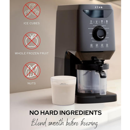 Riva Frosty Ice Cream & Treat Maker Black