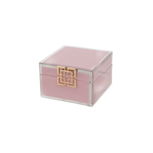 Giovanni Pearl Jewelry Box - White & Pink