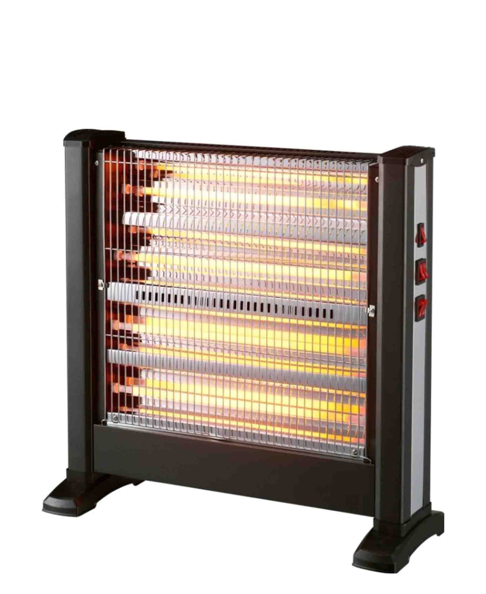 Goldair 2400W Quartz Heater Black The Culinarium