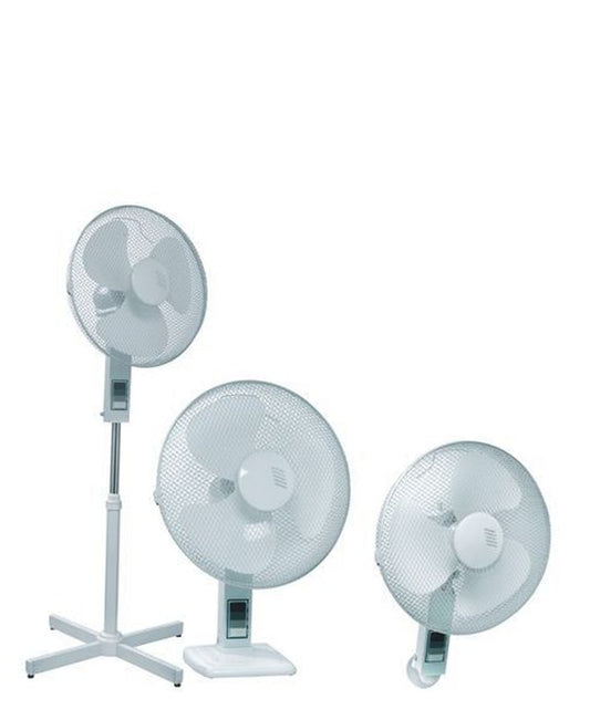 Goldair 40cm 3-In-1 Fan - White