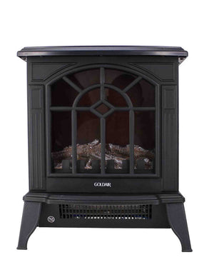 Goldair Fire Place Heater - Black