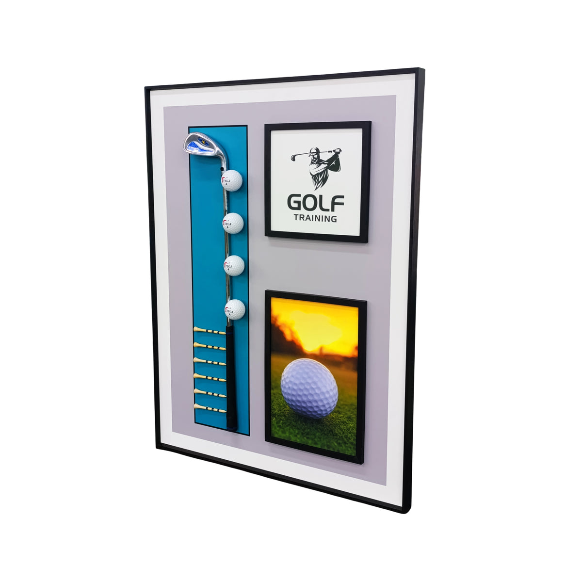 Golf Paper Frame 60 x 80cm Golf Frame Multicoloured – The Culinarium