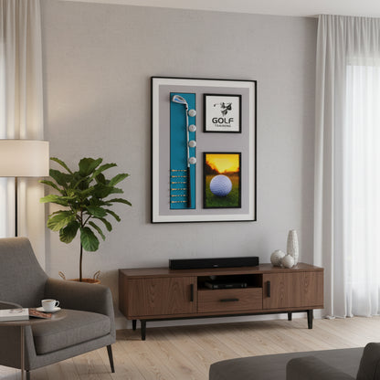 60 x 80cm Golf Frame Multicoloured