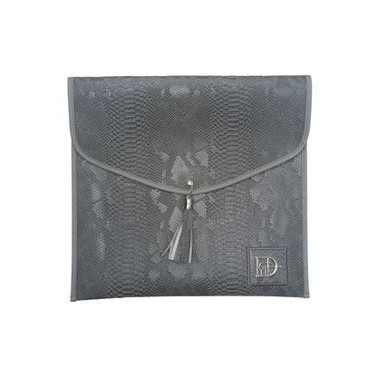 Musallah with Leather Bag Grey