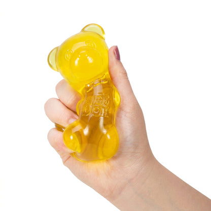 Gummy Bear Squeeze Toy Yellow