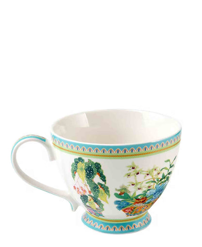 Maxwell & Williams Gabby Malpas Jardin Orchid Footed Cup - White