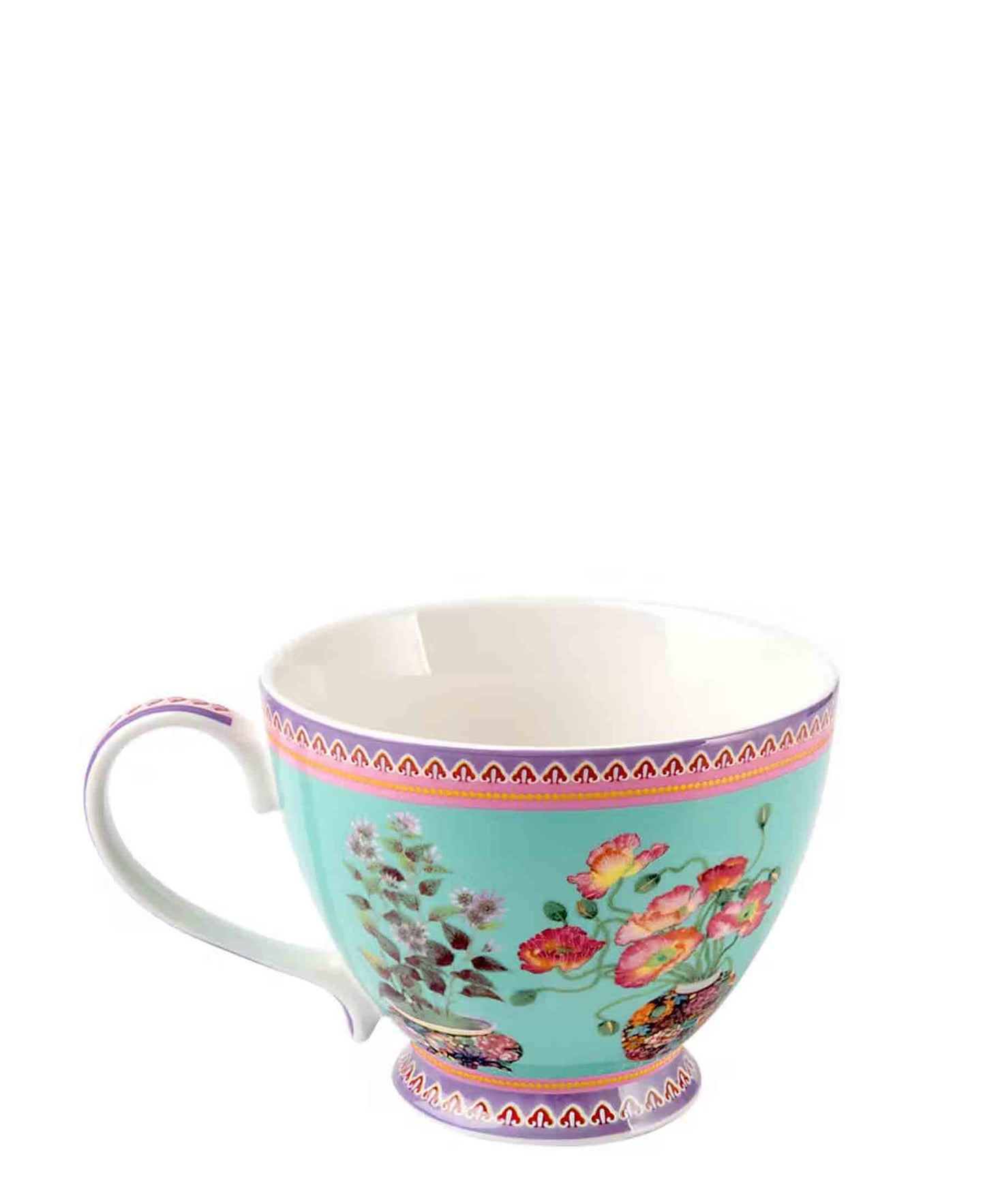 Maxwell & Williams Gabby Malpas Jardin Poppy Footed Cup - Blue