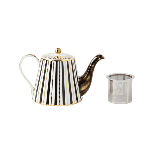 Maxwell & Williams Teas & C's 1Lt Regency Teapot With Infuser Black