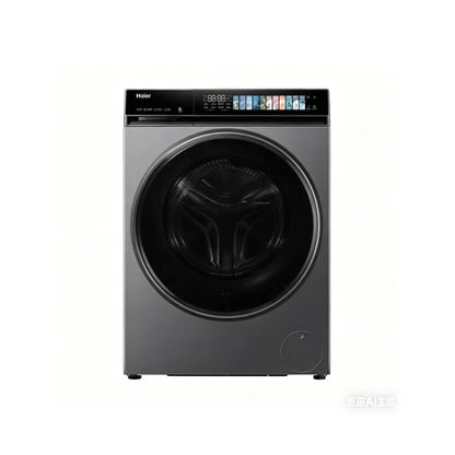 Haier 10.5kg Front Load Washing Machine - Jade Ink Silver