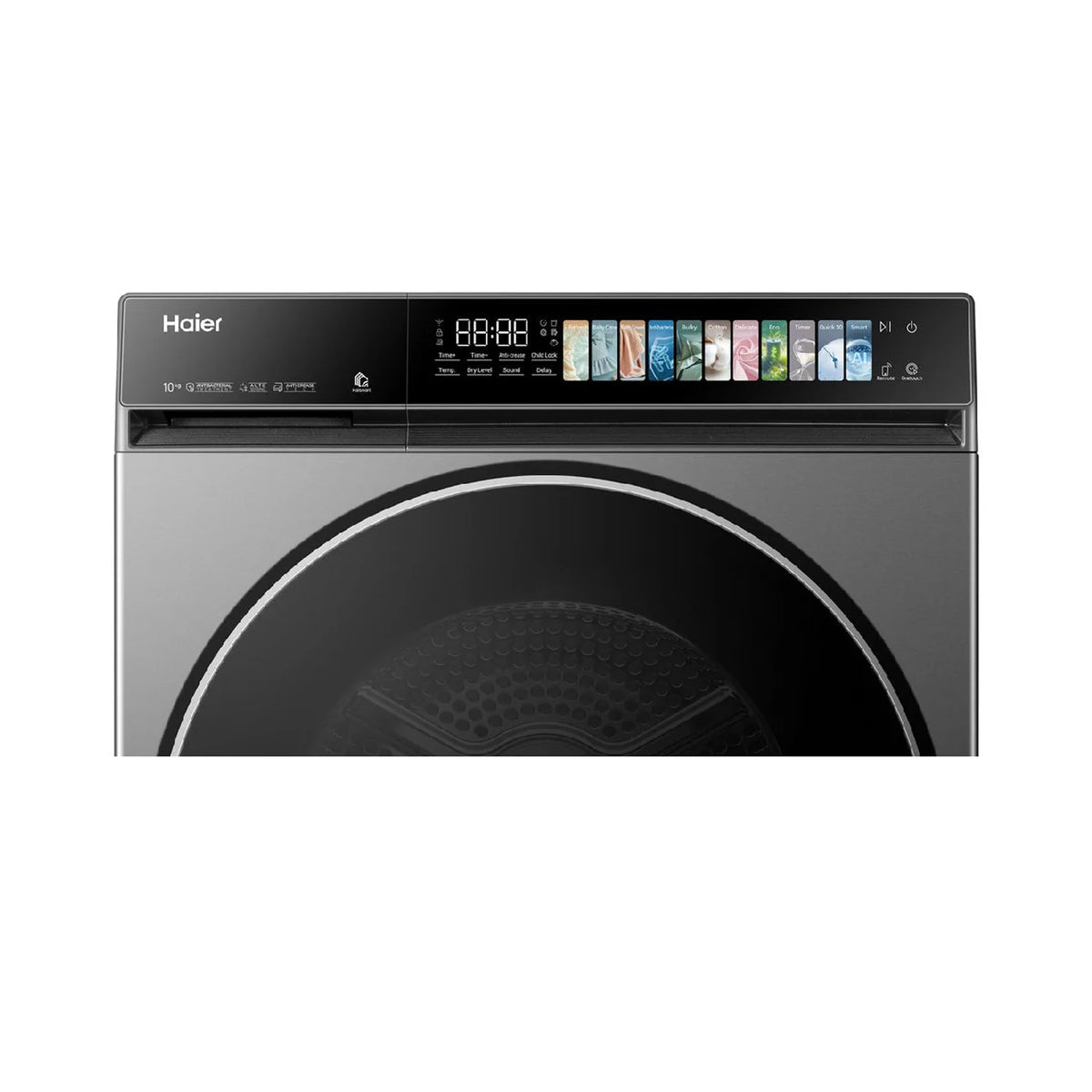 Haier 10kg Heat Pump Tumble Dryer - Silver