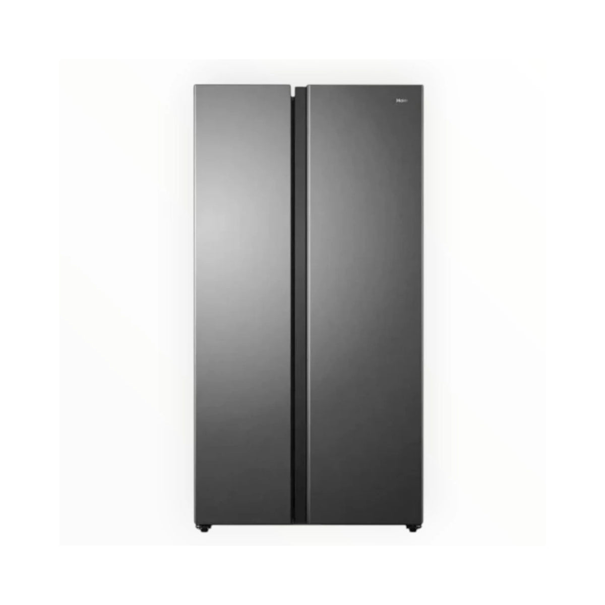 Haier 514L Side-by-Side Refrigerator - Black Sand Silver