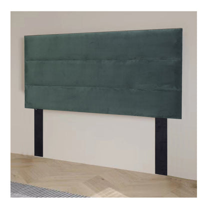 Exotic Designs Florence 3 Bump Headboard Green