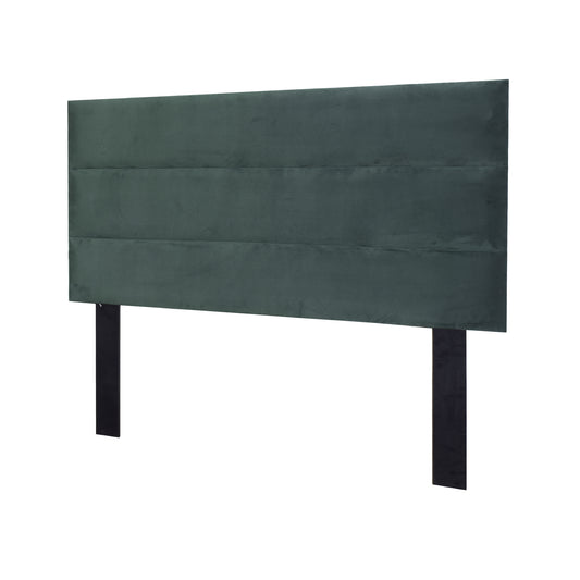 Exotic Designs Florence 3 Bump Headboard Green
