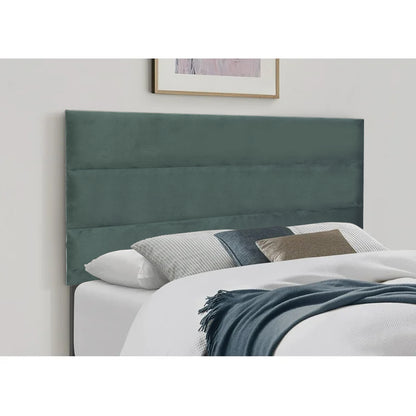 Exotic Designs Florence 3 Bump Headboard Green