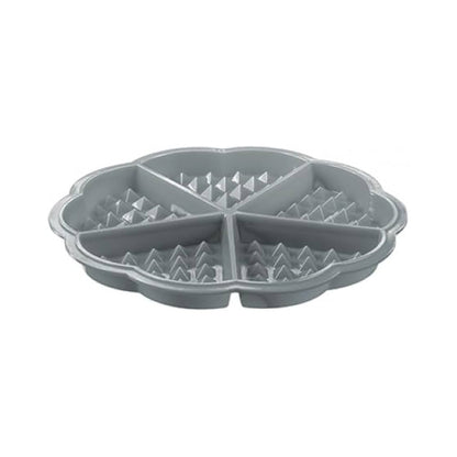 Hillhouse 18cm Silicone Air Fryer Waffle Mould Grey