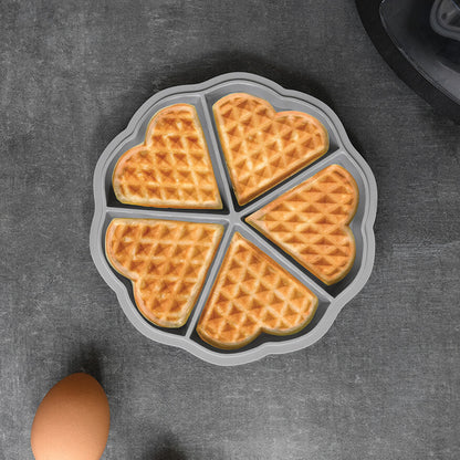 Hillhouse 18cm Silicone Air Fryer Waffle Mould Grey