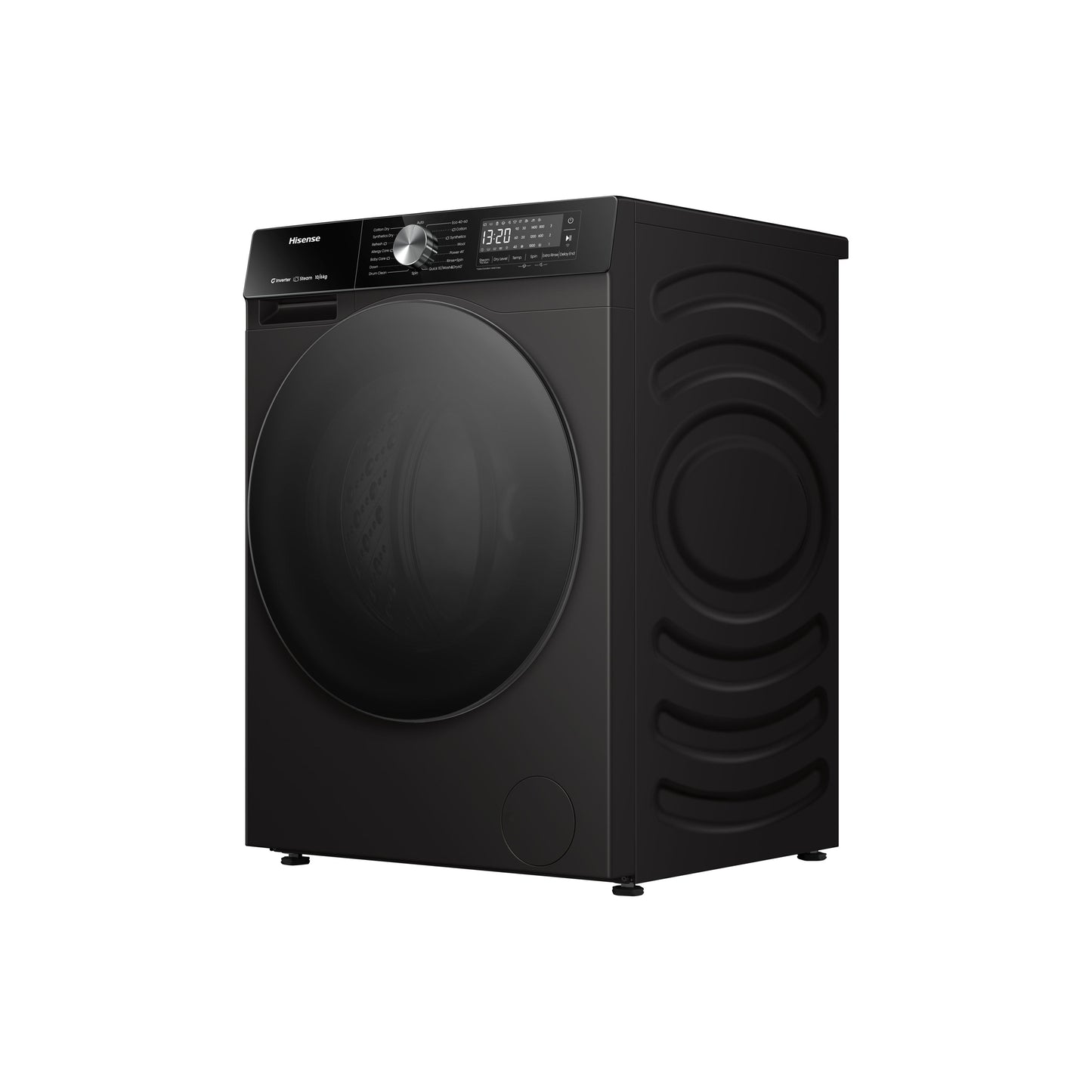 Hisense 10kg/6kg Front Loader Washer Dryer Titanium