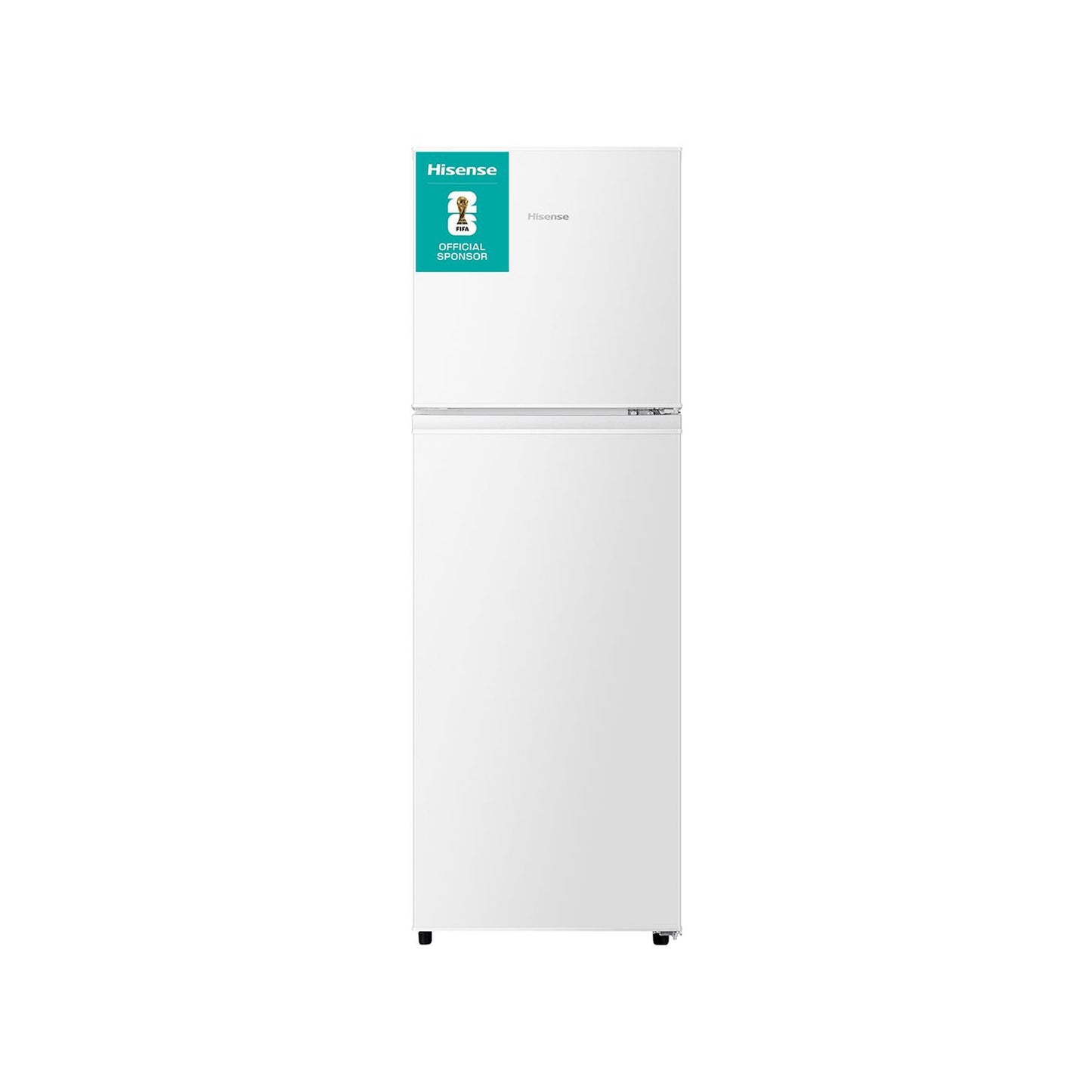 Hisense 154L Combi Refrigerator White