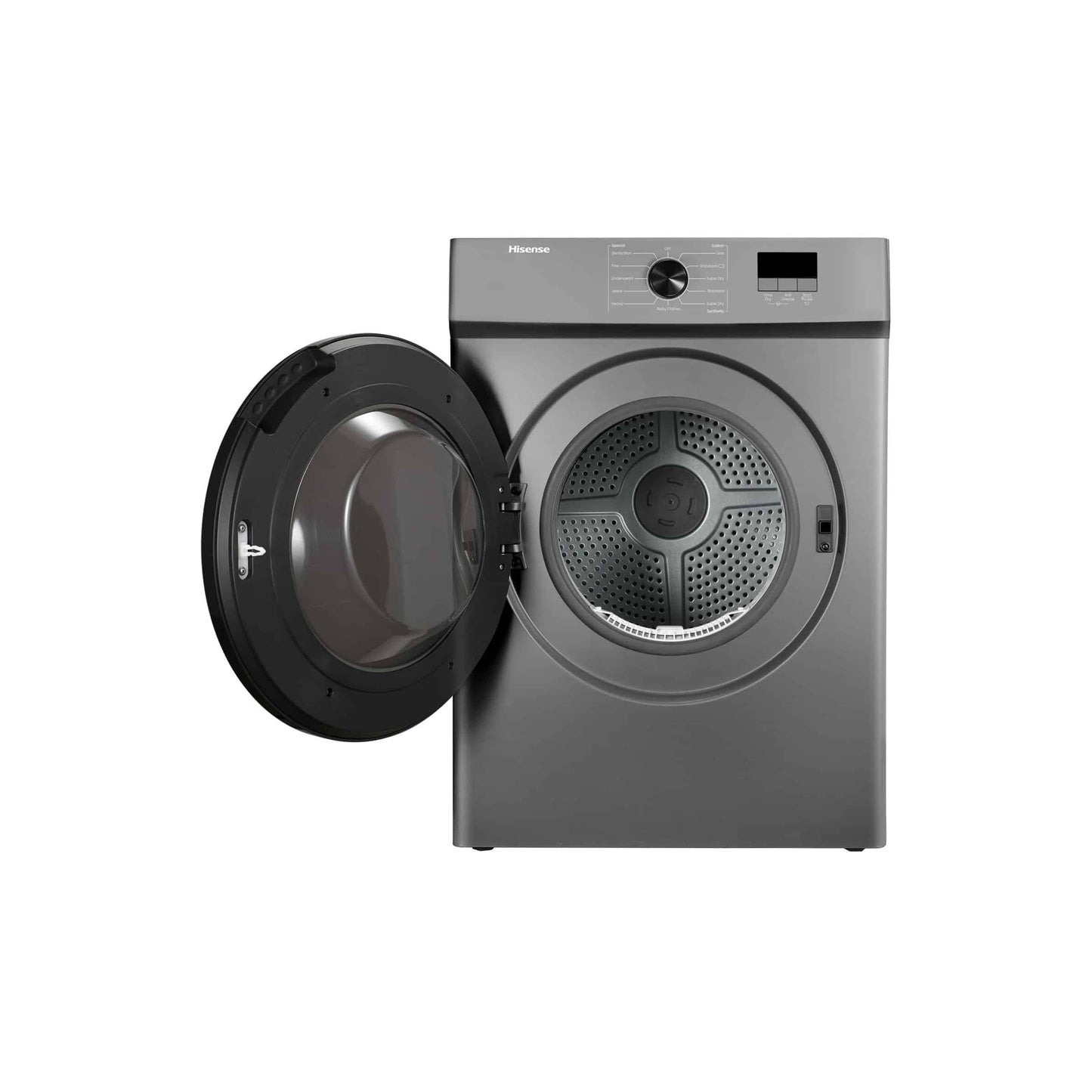Hisense 1W Series 8kg Front Load Dryer Grey