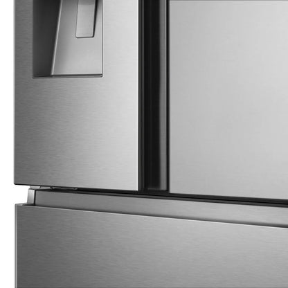 Hisense 536Lt French Door Refrigerator with Water Dispenser Stainless Steel