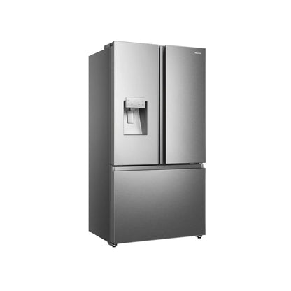Hisense 536Lt French Door Refrigerator with Water Dispenser Stainless Steel