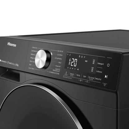 Hisense 5S Series 2 in 1 Washer(12kg) & Dryer(8kg) Black
