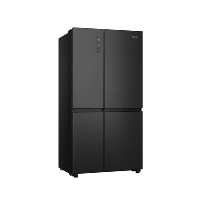 Hisense 631Lt Side By Side Refrigerator Black