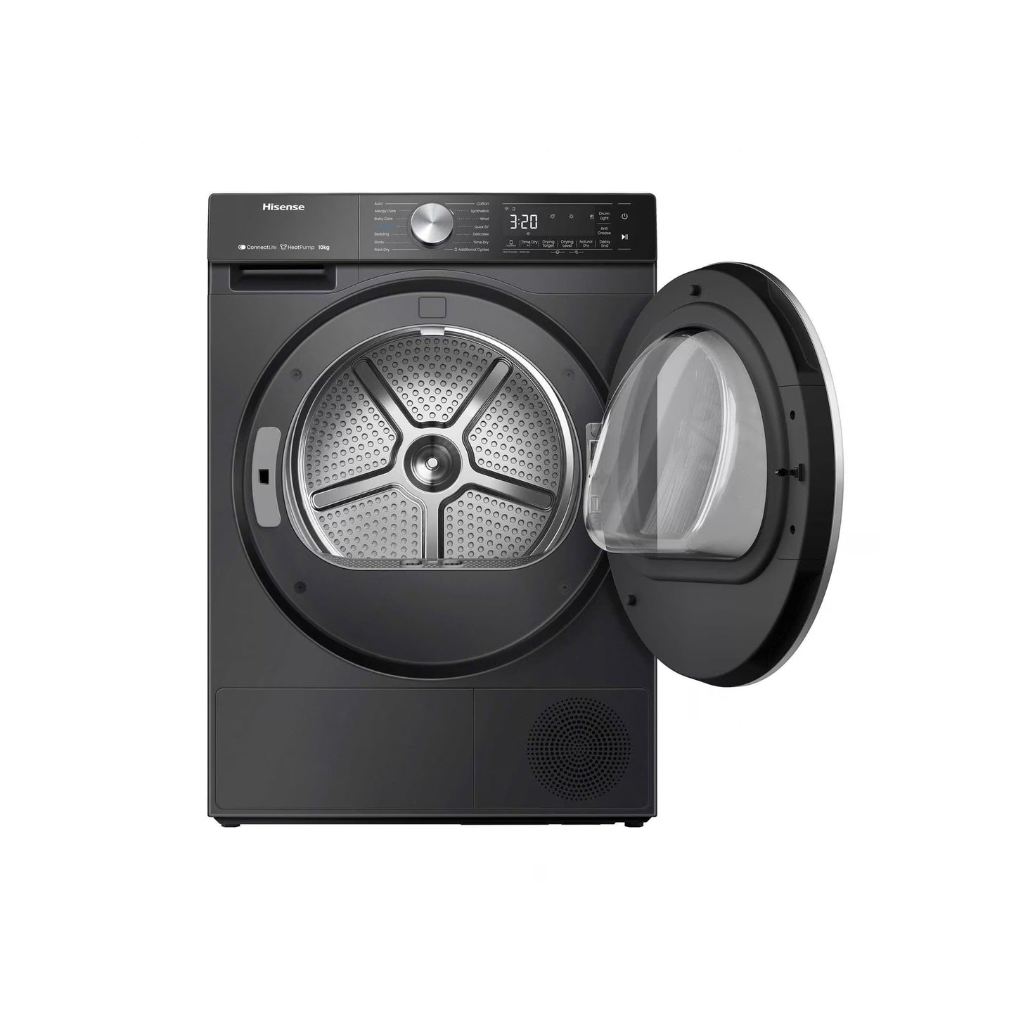 Hisense 10kg Tumble Dryer Black