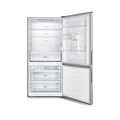 Hisense 463L Combi Refrigerator with Water Dispenser Stainless Steel