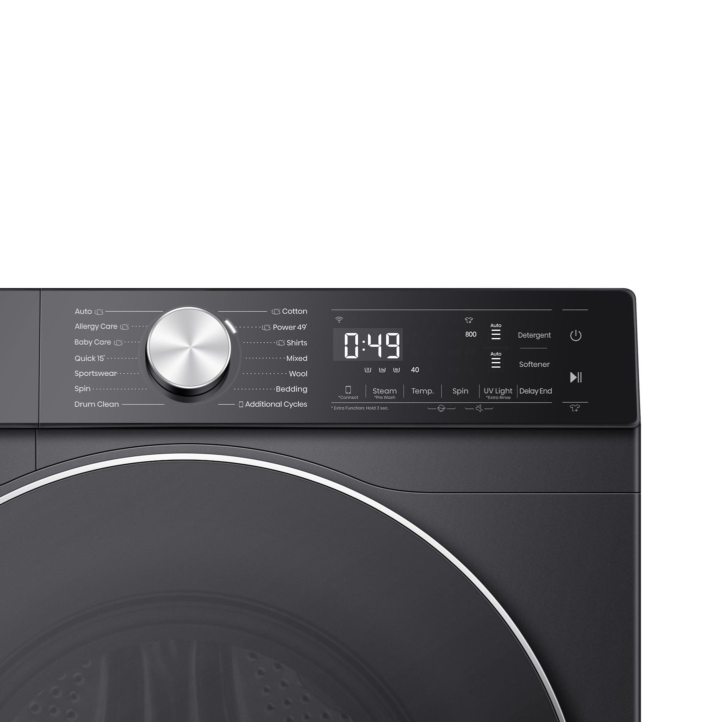 Hisense 5S Series 10.5kg Premium Front Loader Black