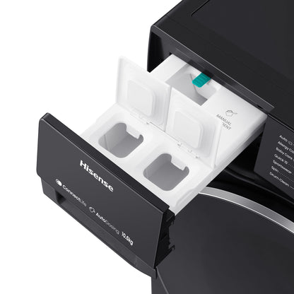 Hisense 5S Series 12kg Premium Front Loader Black
