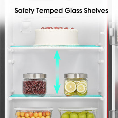 Hisense 177L Refrigerator with Water Dispenser Red