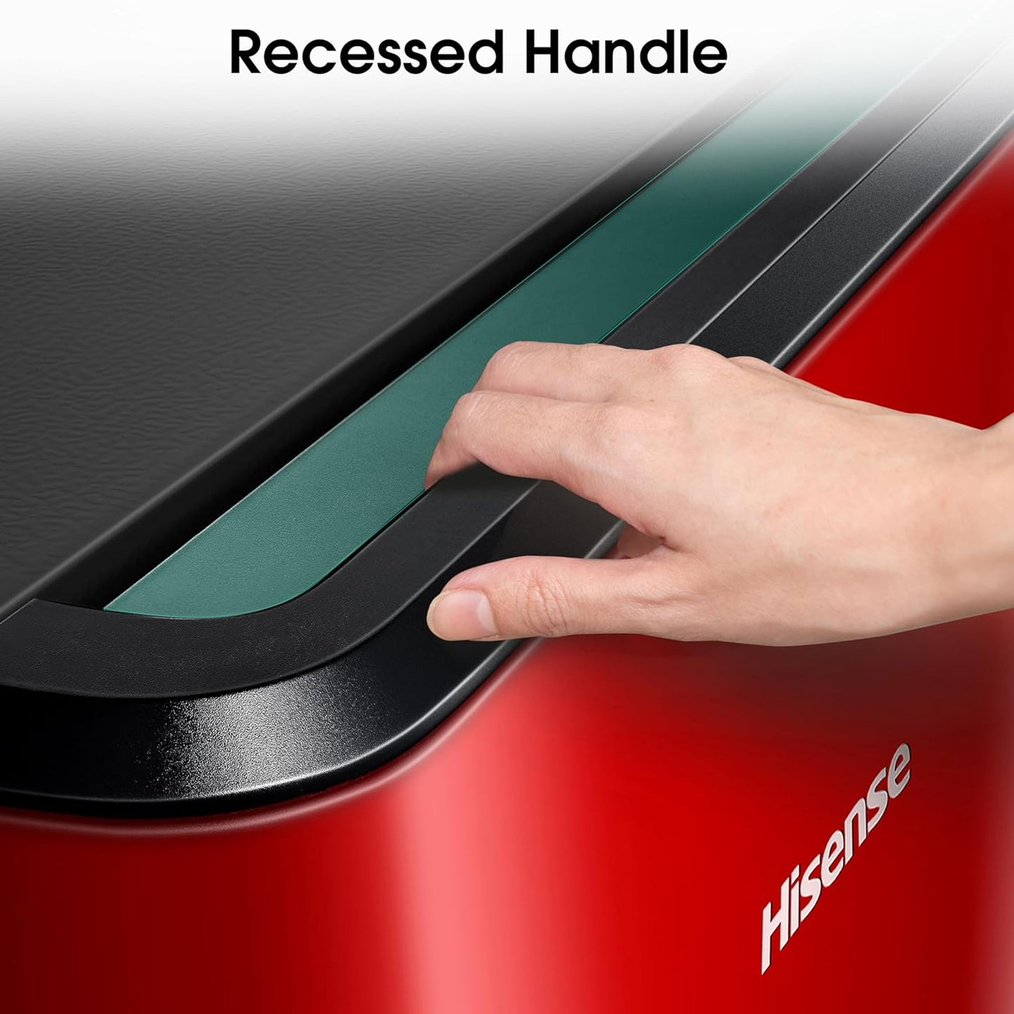 Hisense 177L Refrigerator with Water Dispenser Red