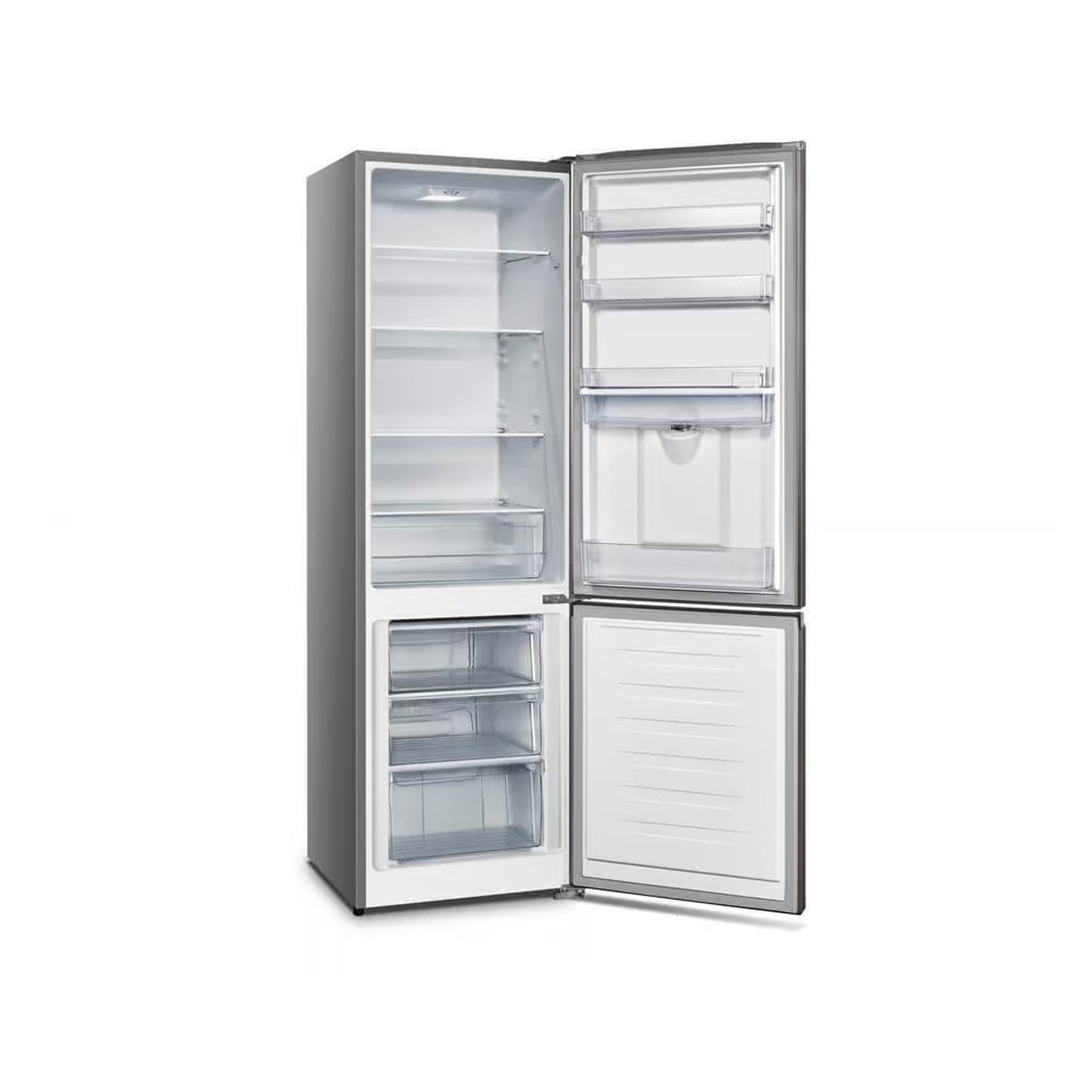 Hisense Combi Refrigerator with Water Dispenser Titanium