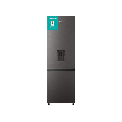 Hisense Combi Refrigerator with Water Dispenser Titanium
