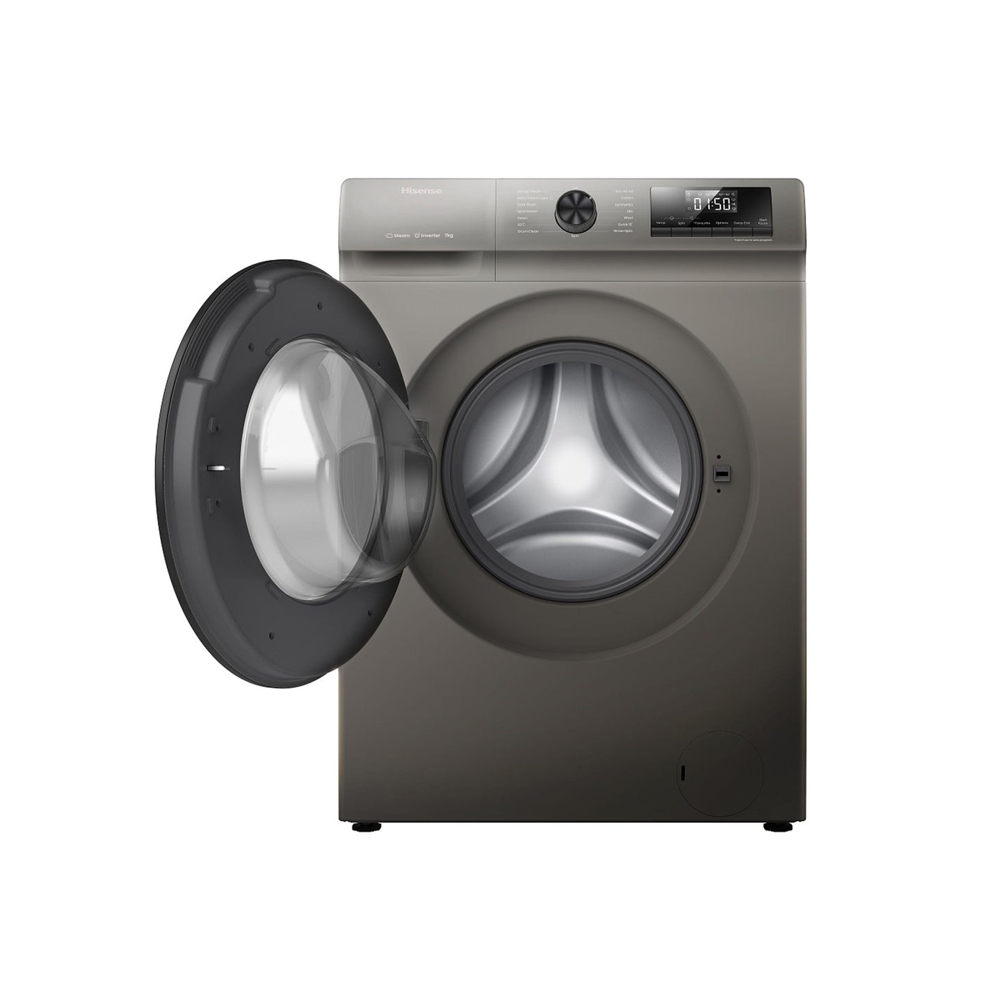 Hisense QP Series 7kg Front Loader Titanium