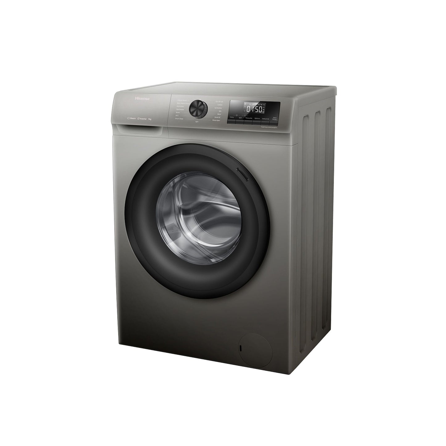 Hisense QP Series 7kg Front Loader Titanium