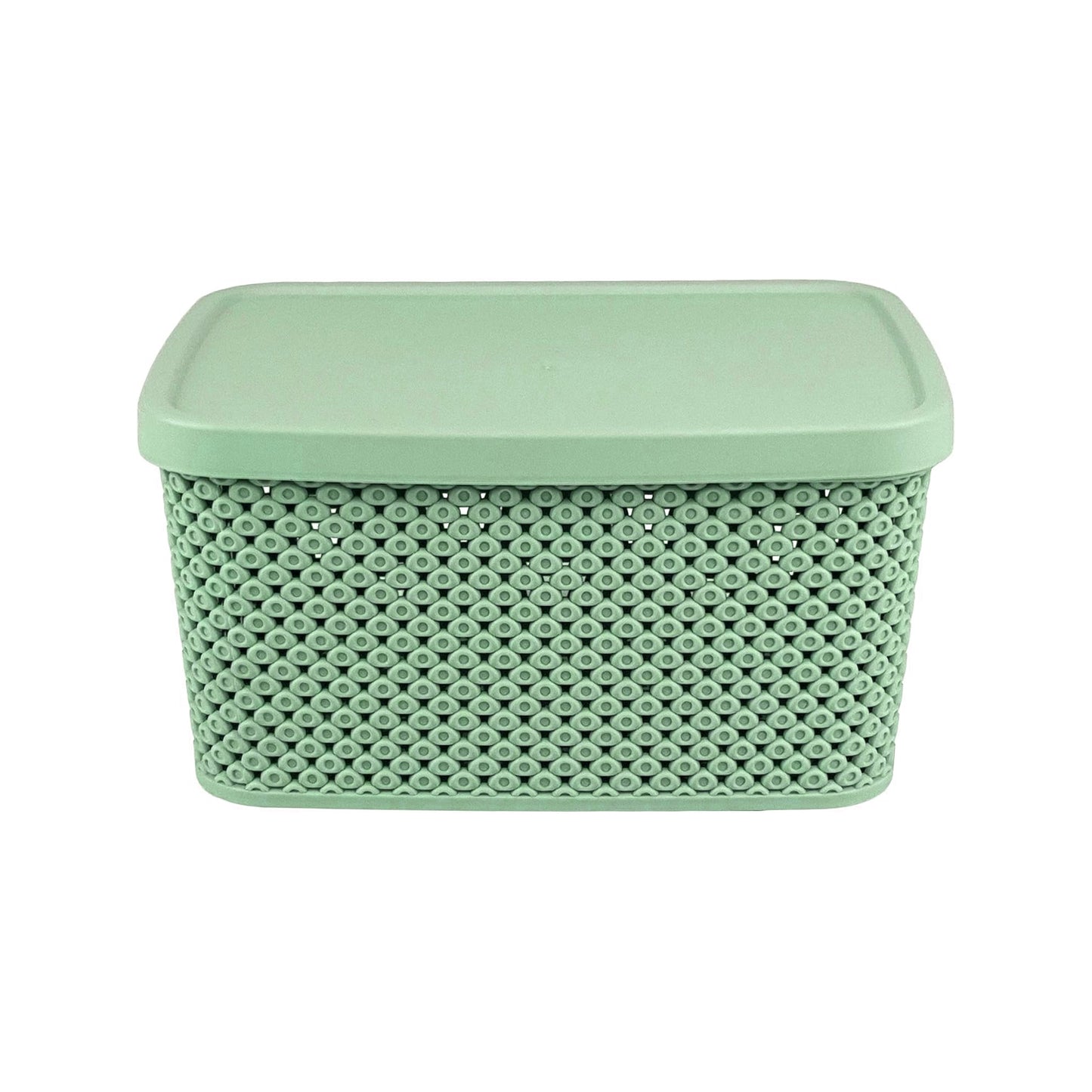 Diamond 3.5Lt Storage Box Green