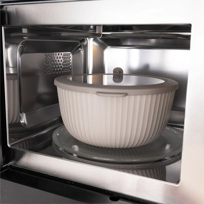 Dora Duo 1.3Lt Bowl with Lid Brown