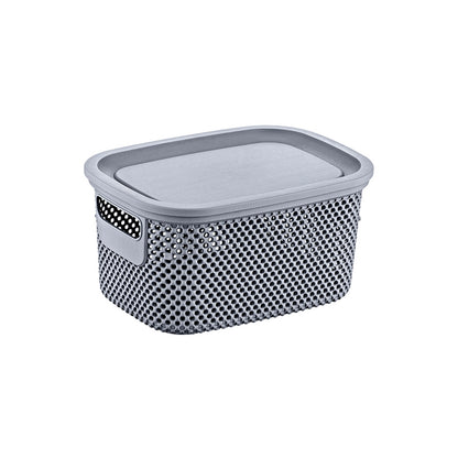 Diamond 3.5Lt Storage Box Grey