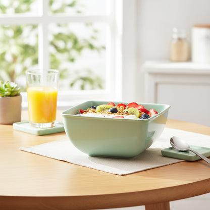 Square 3.8Lt Bowl Green