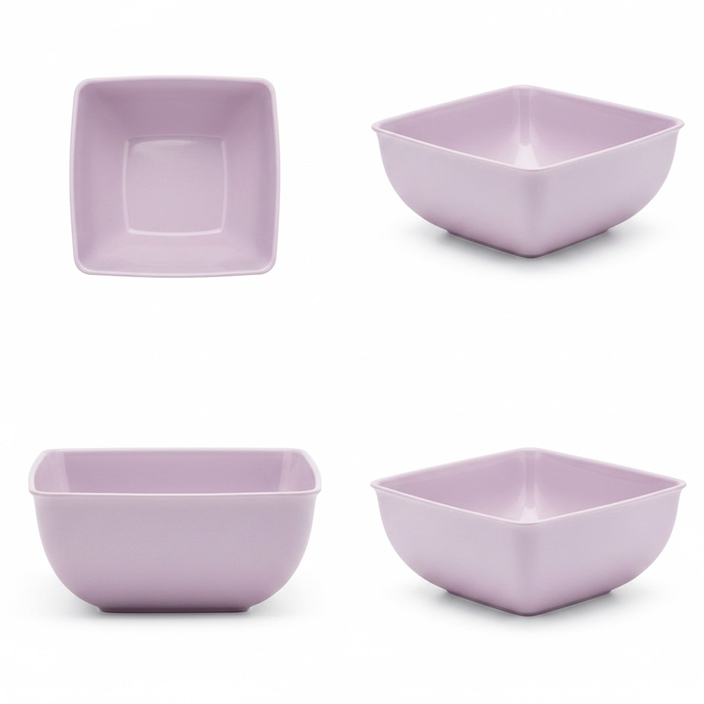 Square 3.8Lt Bowl Pink